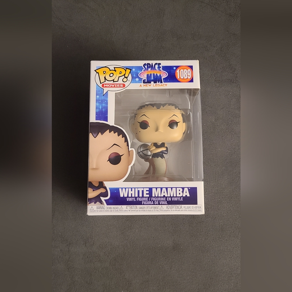 #1089 White Mamba Funko Pop! Movies Space Jam a new legacy Vinyl figure